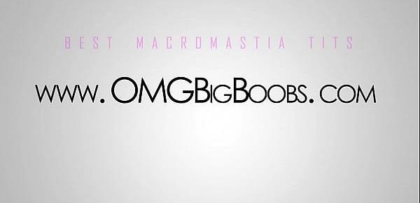 Macromastia breasts grabbed